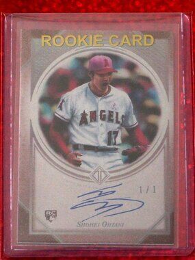 Shohei Ohtani RP Novelty Facsimile Auto 1/1 Card